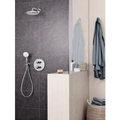 Grohe Tempesta 100 El Duşu Askılı Su Çıkış Dirseği El Duşu ve Spiral Hortum 26406001