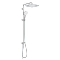 Grohe Tempesta Cosmopolitan System 250 Cube Kare Duvar Bağlantılı Divertörlü Duş Sistemi 26694001