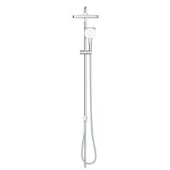 Grohe Tempesta Cosmopolitan System 250 Cube Kare Duvar Bağlantılı Divertörlü Duş Sistemi 26694001