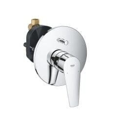 Grohe BauEdge Ankastre Tek Kumandalı Banyo Bataryası 29079001 + İç Gövde