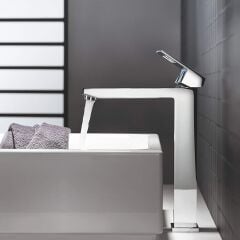 Grohe Eurocube Tek Kumandalı Lavabo Bataryası XL Boyut 23406000
