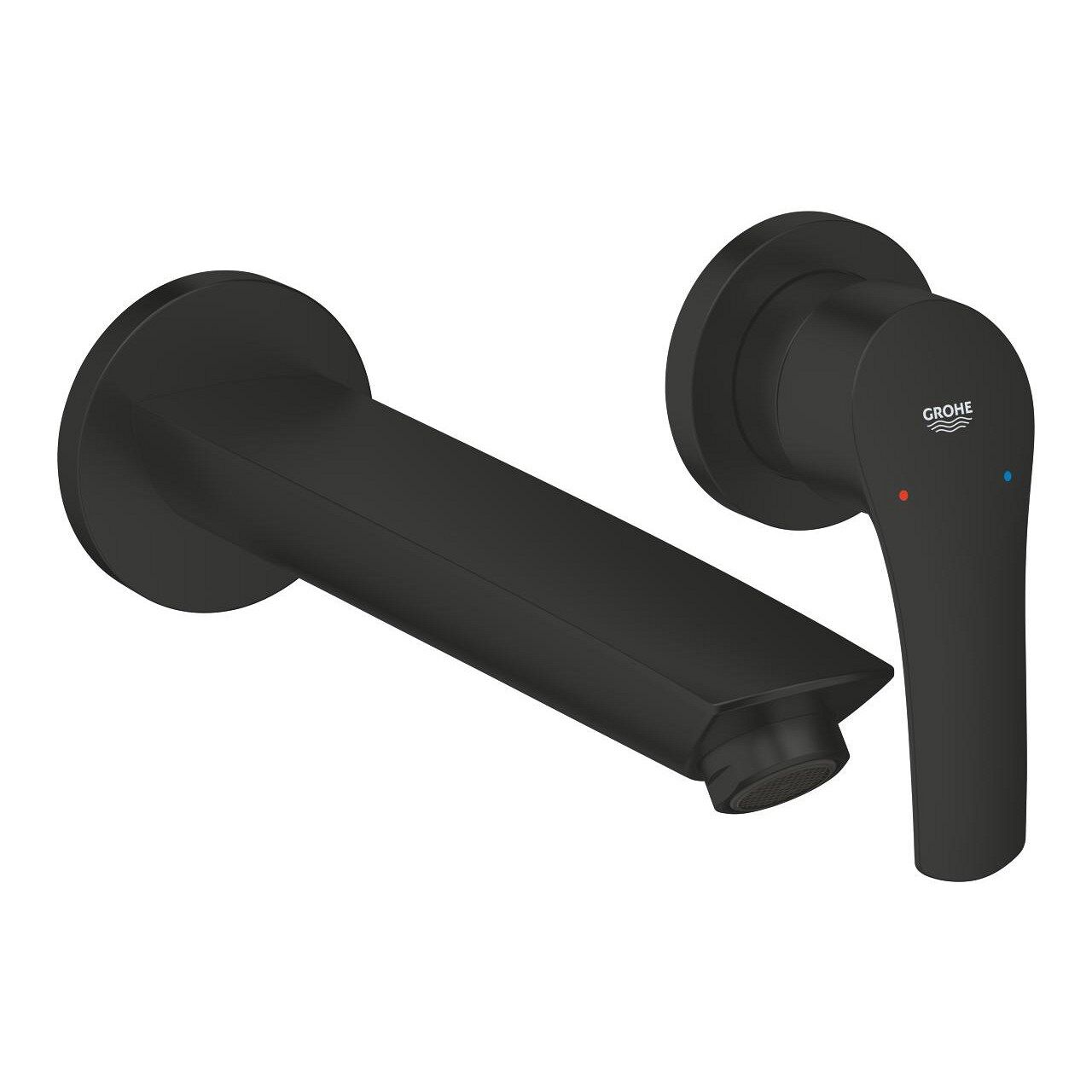 Grohe Eurosmart İki Delikli Lavabo Bataryası M Boyut Mat Siyah 293382433