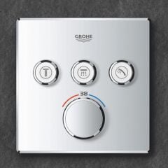 Grohe Grohtherm SmartControl Üç Noktadan Akış Kontrollü Kumanda 29126000