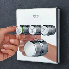 Grohe Grohtherm SmartControl Üç Noktadan Akış Kontrollü Kumanda 29126000