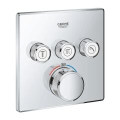 Grohe Grohtherm SmartControl Üç Noktadan Akış Kontrollü Kumanda 29126000