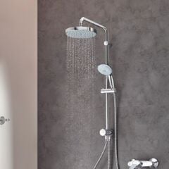 Grohe New Tempesta Sistem 200 Duvar Bağlantılı Divertörlü Duş Sistemi 27389002 (27389003)