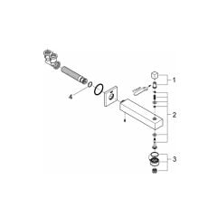 Grohe Eurocube Yön Değiştiricili Çıkış Ucu 13304000