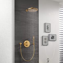 Grohe Rainshower Cosmopolitan Tepe Duşu ve Dirseği 38 cm 26066GN0