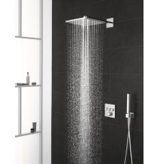 Grohe Rainshower SmartActive 310 Cube Tepe Duşu Seti 430 mm 2 Akışlı 26479000