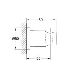 Grohe Rainshower El Duşu Askısı 27074000
