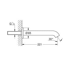 Grohe Essence Çıkış Ucu 13449A01