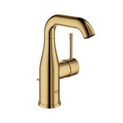 Grohe Essence New Tek Kollu Lavabo Bataryası M Boyut Altın 23462GL1
