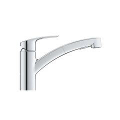 Grohe Eurosmart Tek Kumandalı Eviye Bataryası Spiralli Krom 30305001