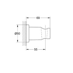 Grohe Rainshower El Duşu Askısı 27074DA0