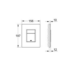 Grohe Skate Cosmopolitan Kumanda Paneli 38732P0