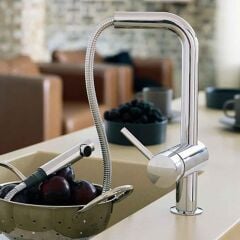 Grohe Minta Tek Kumandalı Spiralli Eviye Bataryası 32168000