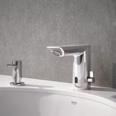 Grohe Fotoselli Lavabo Bataryası Elektrikli Çift Su Girişli Pilli 36453000