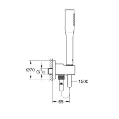 Grohe Euphoria Cosmopolitan Stick Duş Seti 26404000
