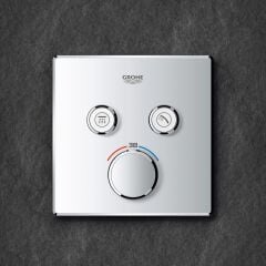 Grohe Grohtherm SmartControl İki Fonksiyon Akış Kontrol Ankastre Termostatik Duş Bataryası 29124000
