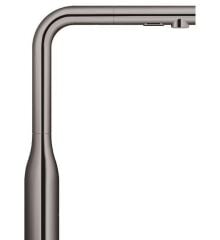 Grohe Eviye Bataryası Spiralli 2 Fonk Essence Hard Graphite -  30504A00