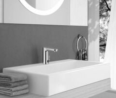 Grohe Fotoselli Lavabo Bataryası Elektrikli Çift Su Giriş Krom - 36325002