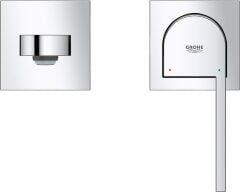 Grohe Lavabo Bataryası 2 Delikli Duvardan Plus Krom - 29303003