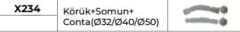 TEMA X234 KÖRÜK+SOMUN+CONTA