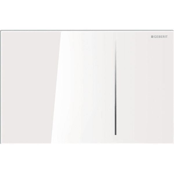Geberit Sigma70 Pnömatik Deşarj Kumanda Kapağı, Beyaz Cam 115.620.SI.1