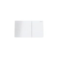 Geberit Sigma70 Pnömatik Deşarj Kumanda Kapağı, Beyaz Cam 115.620.SI.1